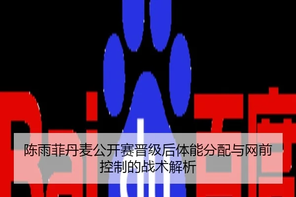 陈雨菲丹麦公开赛晋级后体能分配与网前控制的战术解析